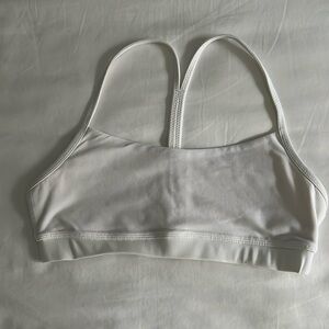 Aritzia TNA White Sports Bra, Size Small